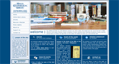 Desktop Screenshot of maltaevangelicallibrary.org